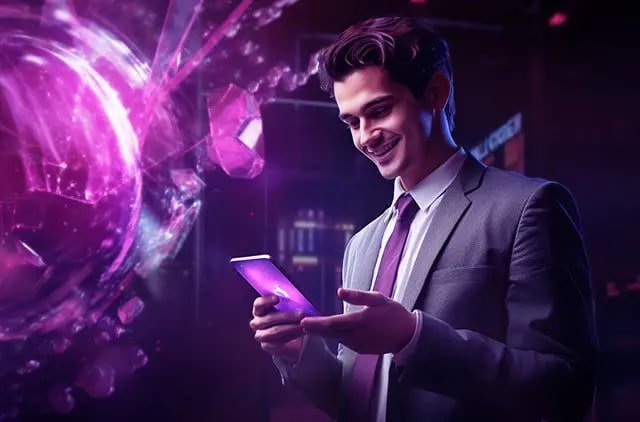 Antarmuka permainan Mega Wheel di aplikasi mobile hobi88